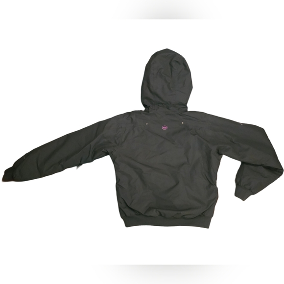 686 Six Eight Six Green and Pink Ski Snowboard Jacket - Medium - Picture 7 of 10